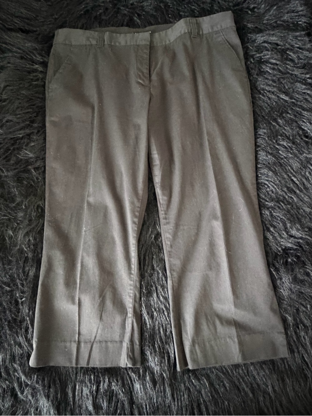 Counterparts Black Cropped Dress Pants
